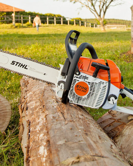 Indicada para corte de toras, lenha e manejo florestal, a Stihl MS 382 combina potência, robustez e durabilidade para operações intensivas.